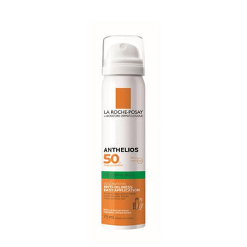 La Roche-Posay Anthelios Anti-Shine Mist SPF50 75ml | Mattifying Face Sunscreen
