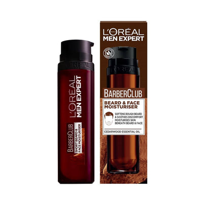 L'Oréal Paris Men Expert Barber Club Short Beard & Face Moisturiser 50ml - Cosmoart