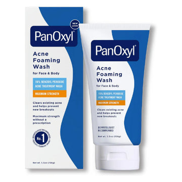 PanOxyl Acne Foaming Wash 10% Benzoyl Peroxide 5.5 oz | Maximum Strength